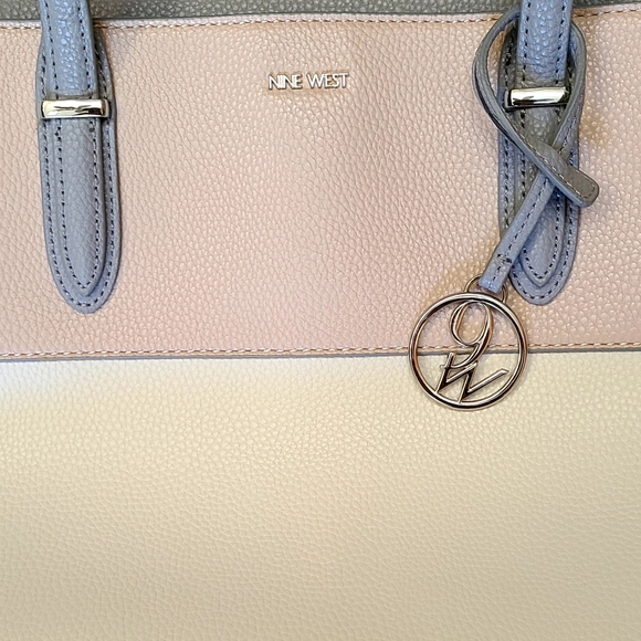 Nine West Reana Color Block Tote Purse Bag Handbag NWOT - Picture 7 of 9